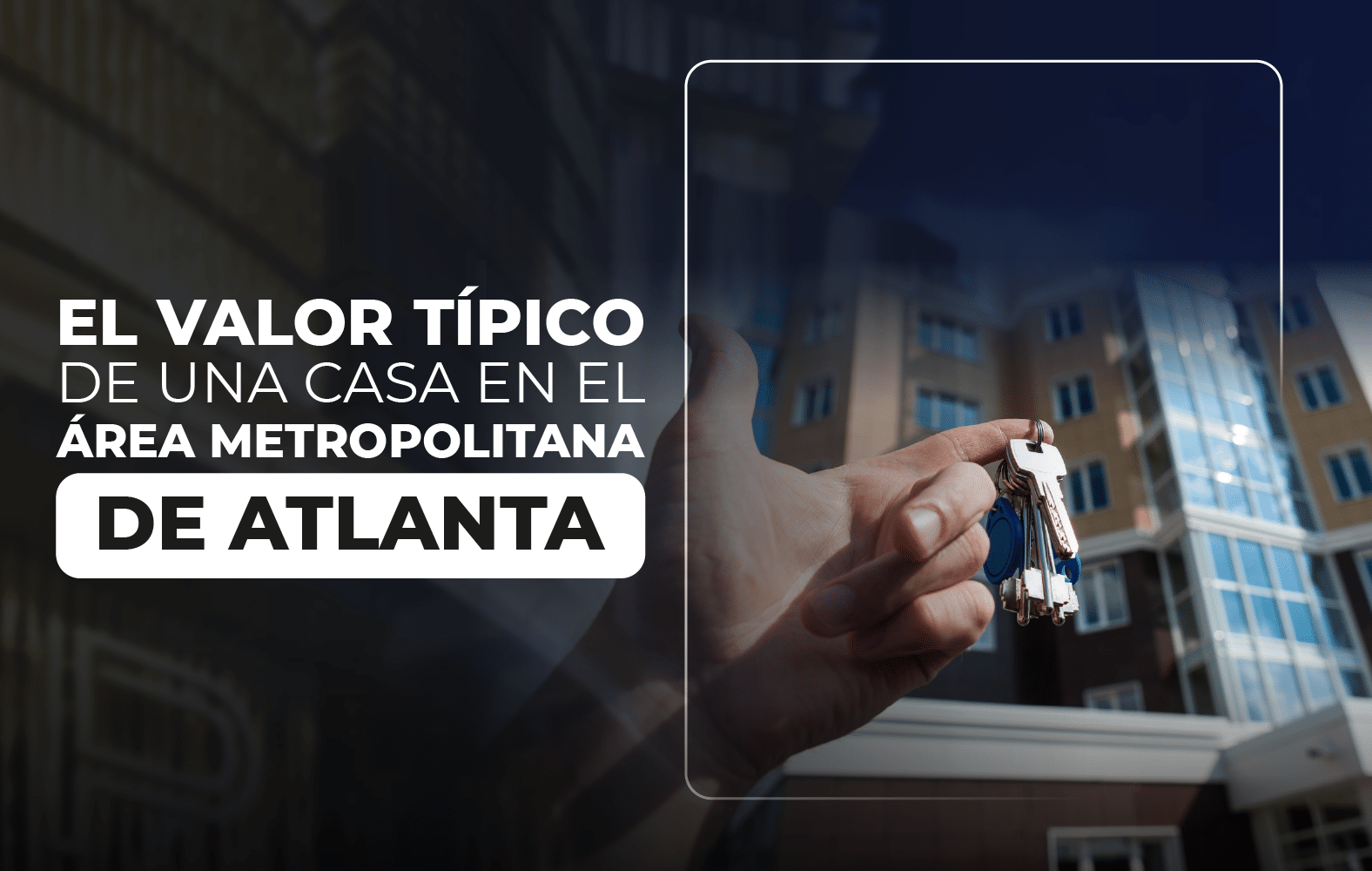 El valor típico de una casa en el área metropolitana de Atlanta