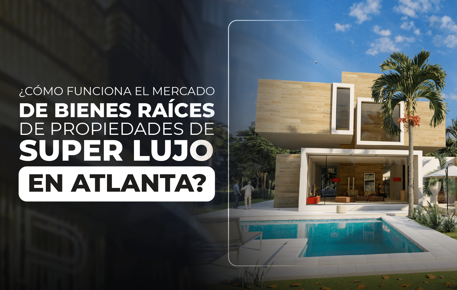 ¿Cómo funciona el mercado de bienes raíces de propiedades de super lujo en Atlanta?