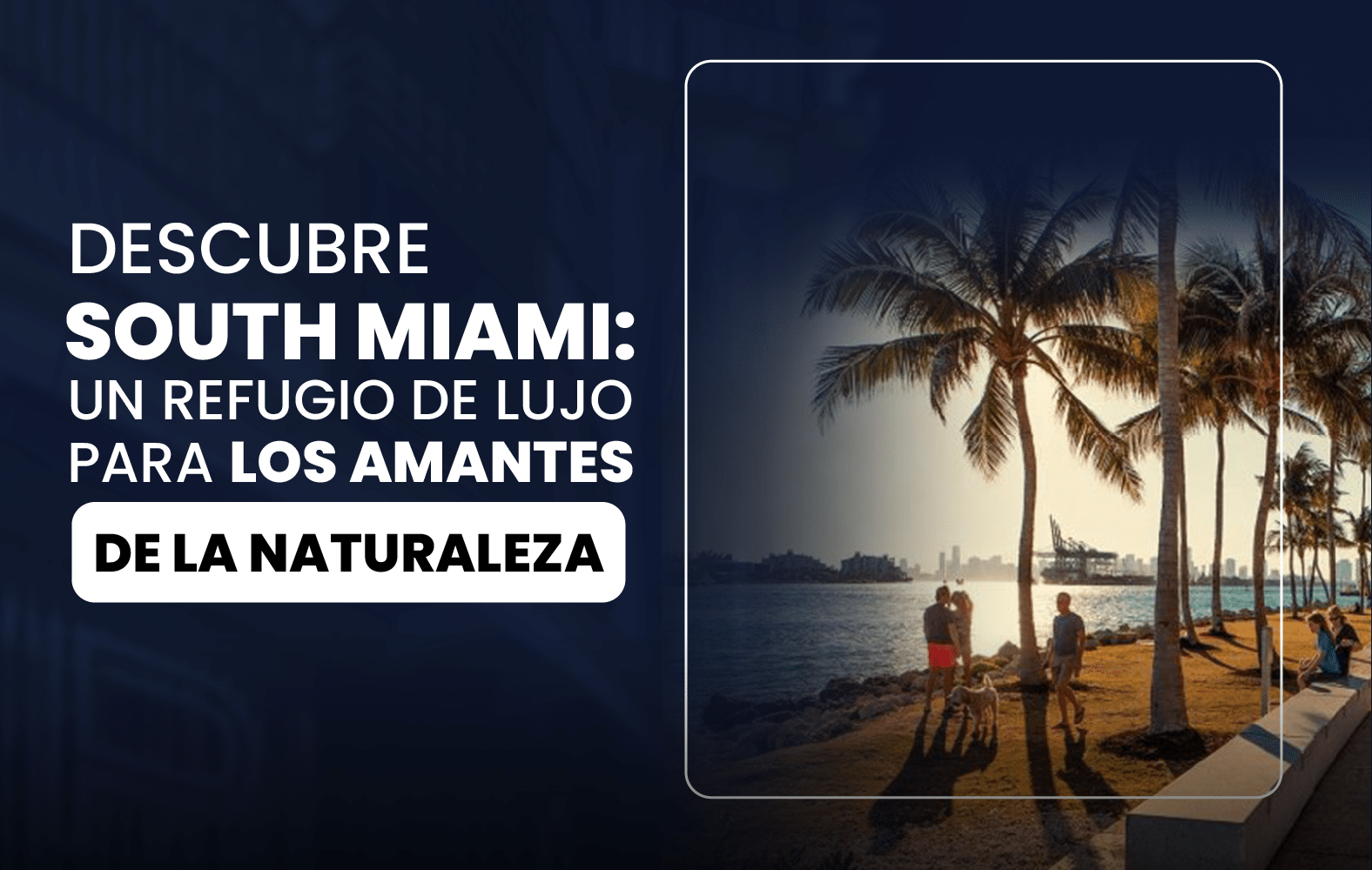 Descubre South Miami: un Refugio de lujo para los amantes de la naturaleza